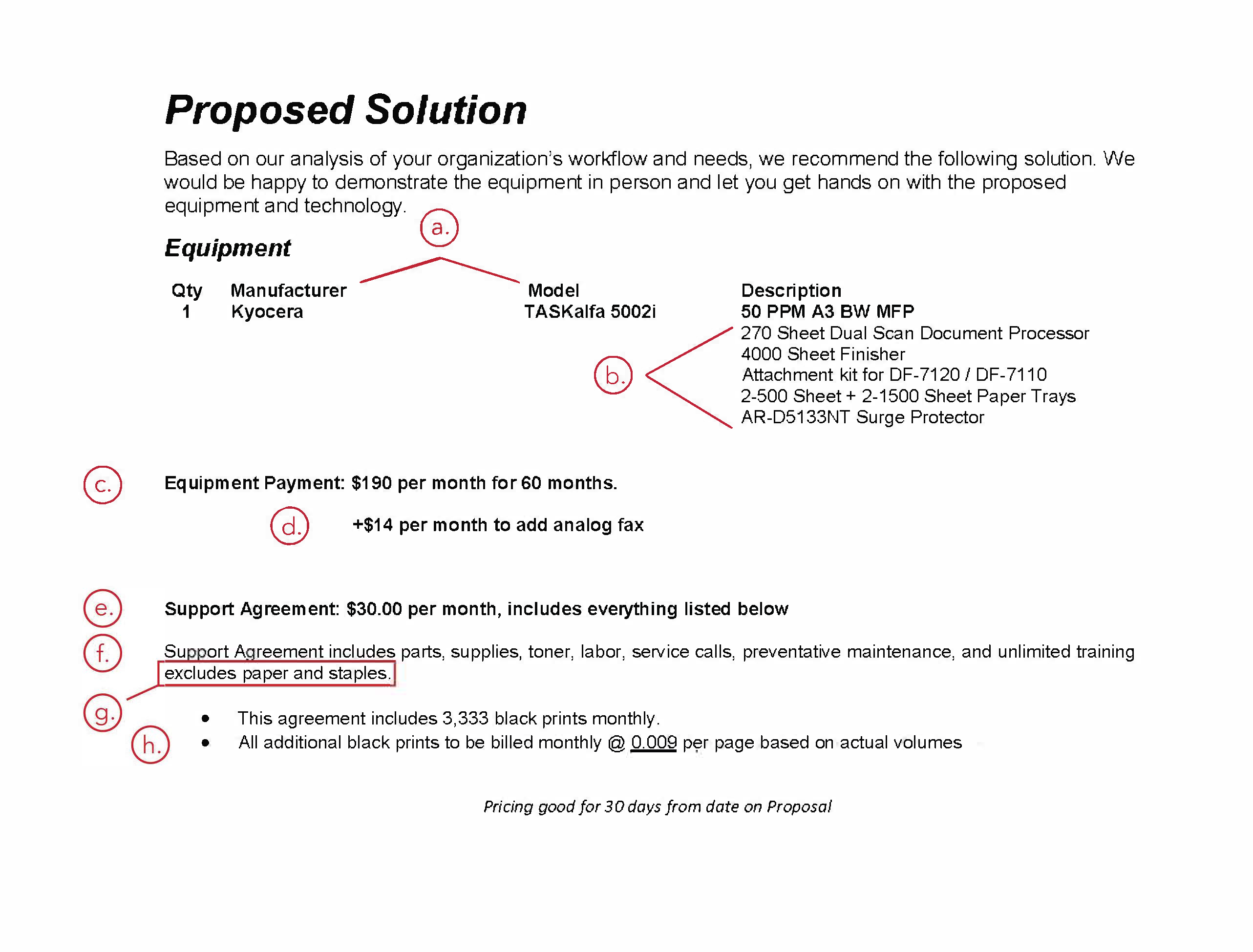 Comparing Copier Quotes (Examples Included)